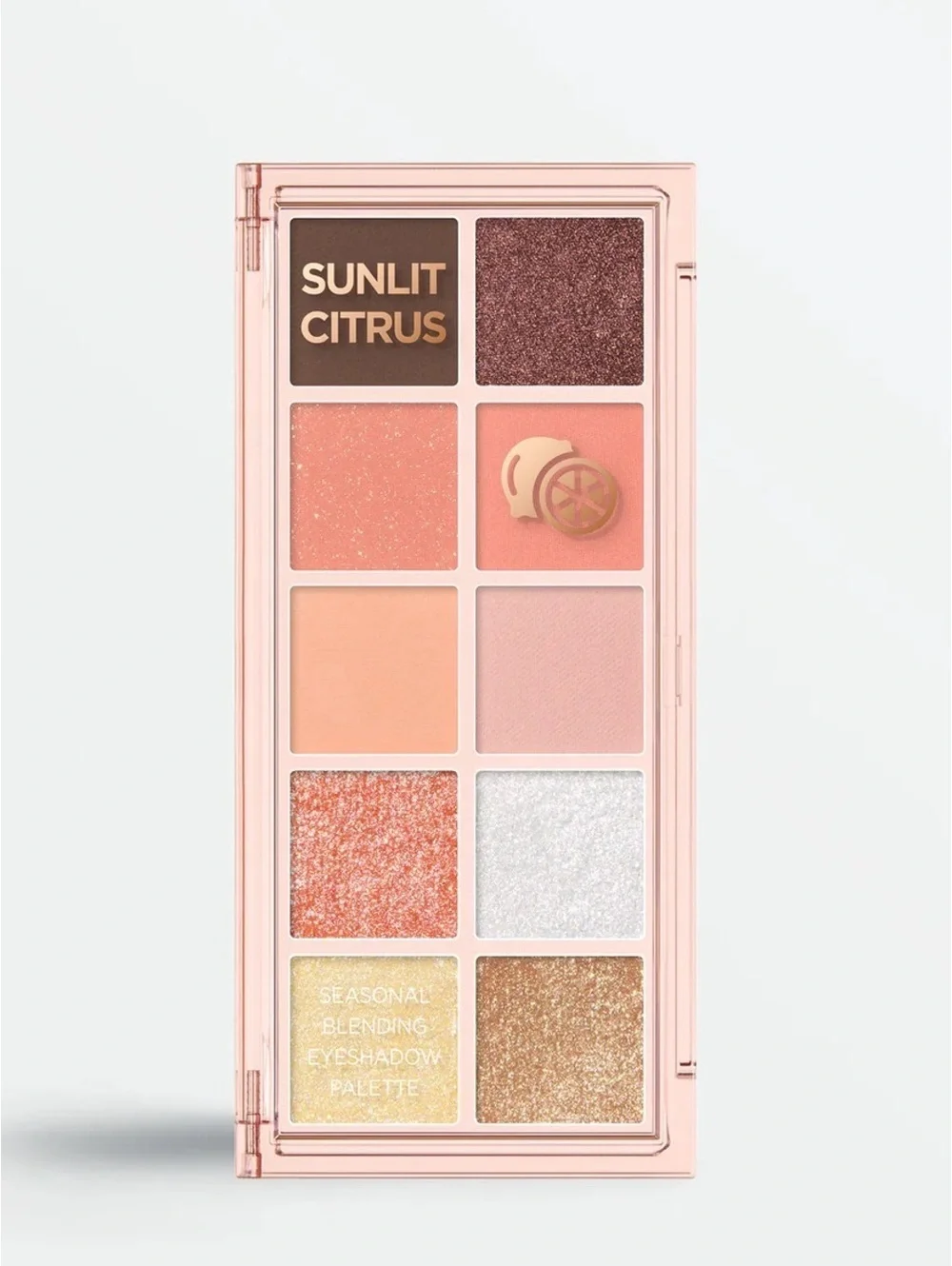 Peach C Eye Shadow Palette in Sunlit Citrus New